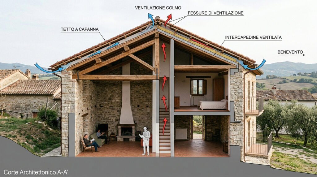 Pesquisadores americanos comprovam que o formato dos telhados tradicionais italianos reduz a perda de calor sem o uso de tecnologias adicionais: a geometria como uma antiga chave para a eficiência energética