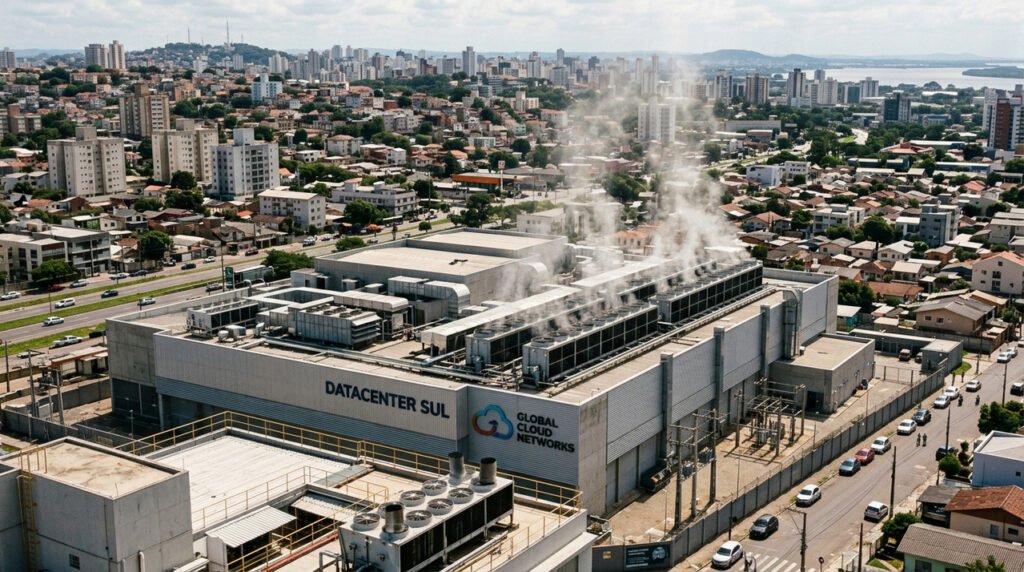 Data centers podem elevar a temperatura local em até 4 °C, aponta estudo sobre impacto ambiental
