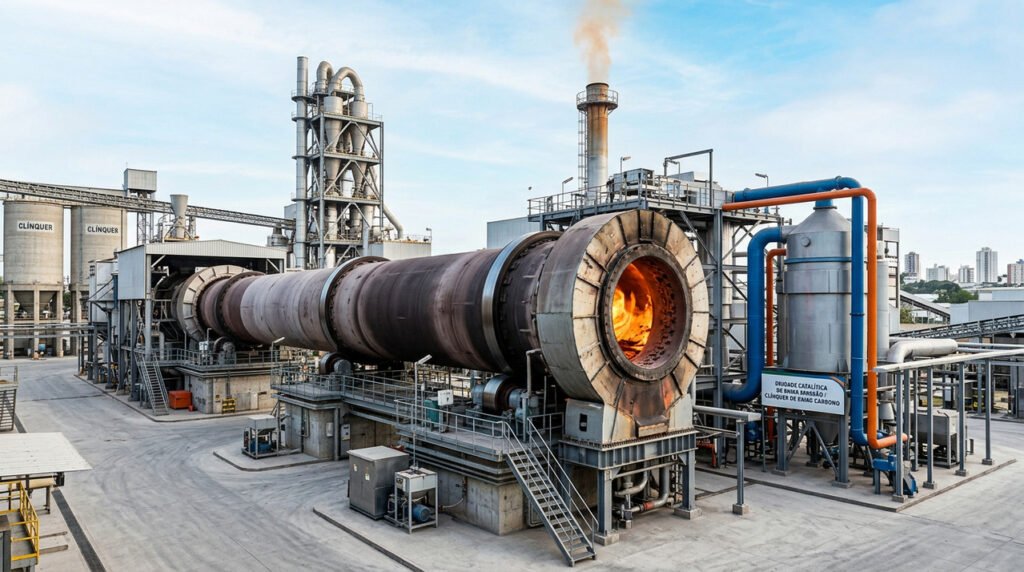 Pesquisadores chineses desenvolvem um processo catalítico inovador que utiliza resíduos da indústria siderúrgica, capaz de reduzir as emissões de CO2 na produção de cimento em até 80%