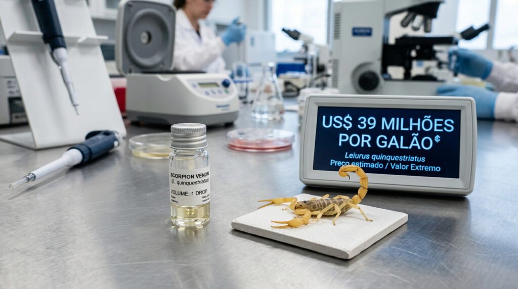 O líquido mais caro custa 26.000 vezes o preço do sangue humano