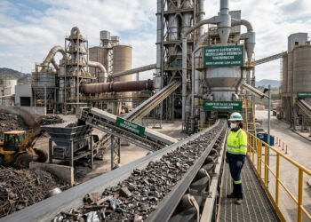 Pesquisadores chineses desenvolvem um processo catalítico inovador que utiliza resíduos da indústria siderúrgica, capaz de reduzir as emissões de CO2 na produção de cimento em até 80%