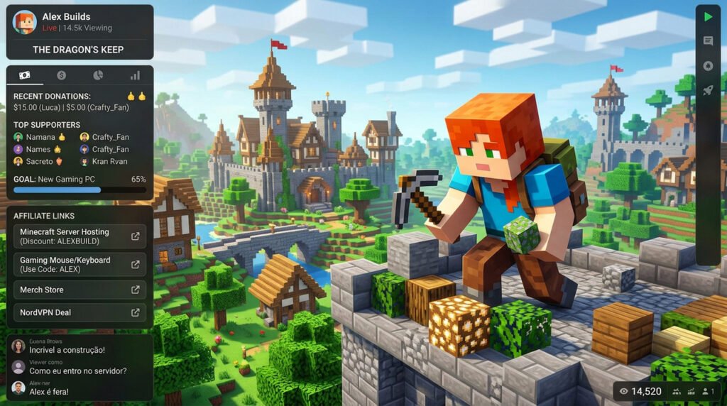 O primeiro programa de marketing de afiliados do 'Minecraft' adicionará novas dimensões à economia do jogo sandbox