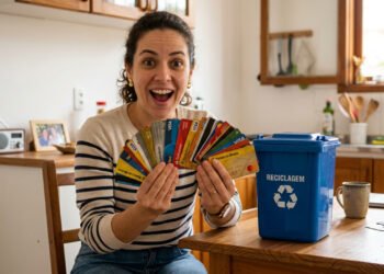 Não jogue fora os cartões de crédito vencidos, você tem um tesouro em sua casa: a melhor maneira de reaproveitá-los