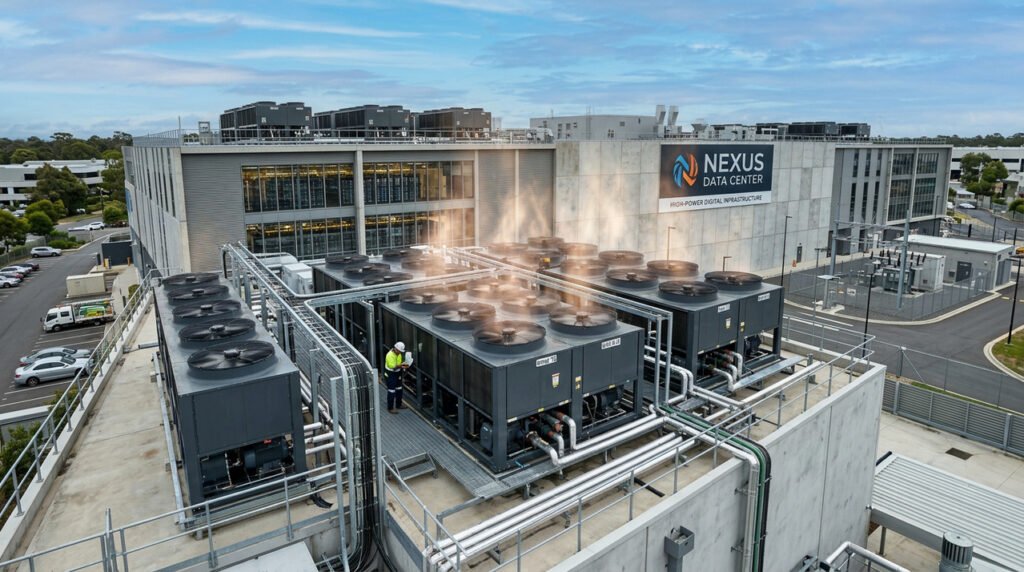 Data centers podem elevar a temperatura local em até 4 °C, aponta estudo sobre impacto ambiental