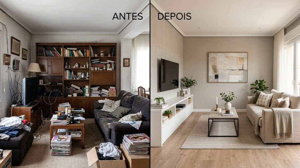 Essas escolhas comuns na decoração podem deixar sua sala visualmente carregada e sem harmonia