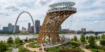 Uma startup americana planeja construir em St. Louis a primeira torre do mundo feita de bambu estrutural, que é três vezes mais resistente que o aço
