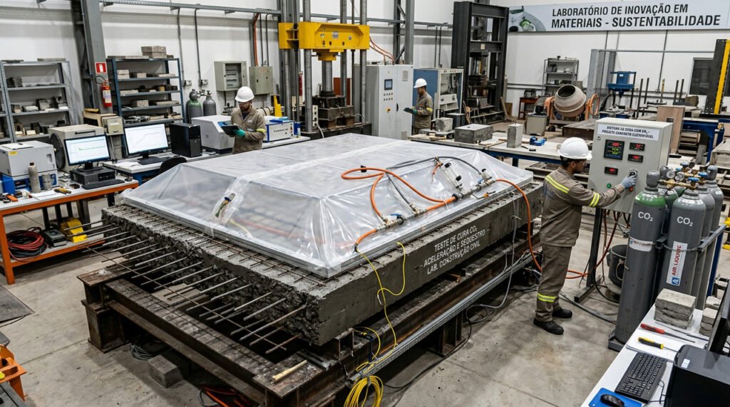 Professor de engenharia desenvolve método inovador que melhora o desempenho mecânico e a durabilidade do concreto em 80% a 100% em comparação com os materiais atuais