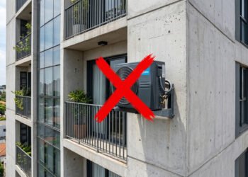 Governo definiu as regras: multas de 3.000 para quem instalar ar-condicionado na fachada da sua casa