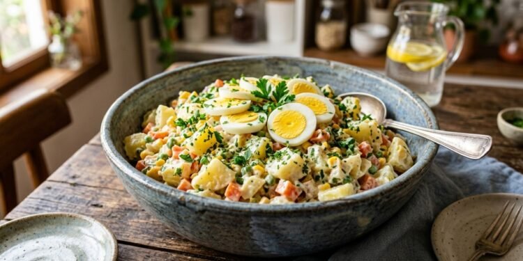 Receita de salada de maionese perfeita para ocasiões especiais e refeições em família