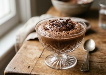 Receita clássica de mousse de chocolate usa técnica francesa que muda a textura da sobremesa