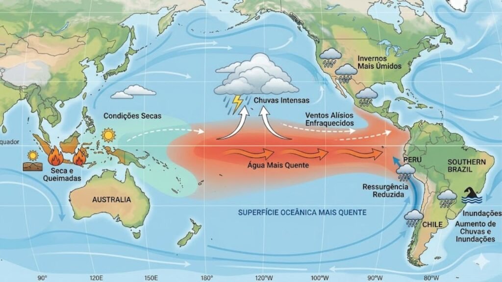 mudança no clima
