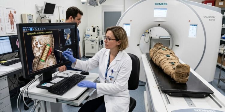 Os profissionais planejam estender o uso dos escâneres para outras peças guardadas nos depósitos do museu