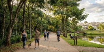 A cidade que foi eleita como a 2ª melhor para se viver no interior: 15 km de parque e uma locomotiva de Dom Pedro II