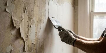 Como restaurar paredes danificadas pela umidade sem estragar a decoração da casa