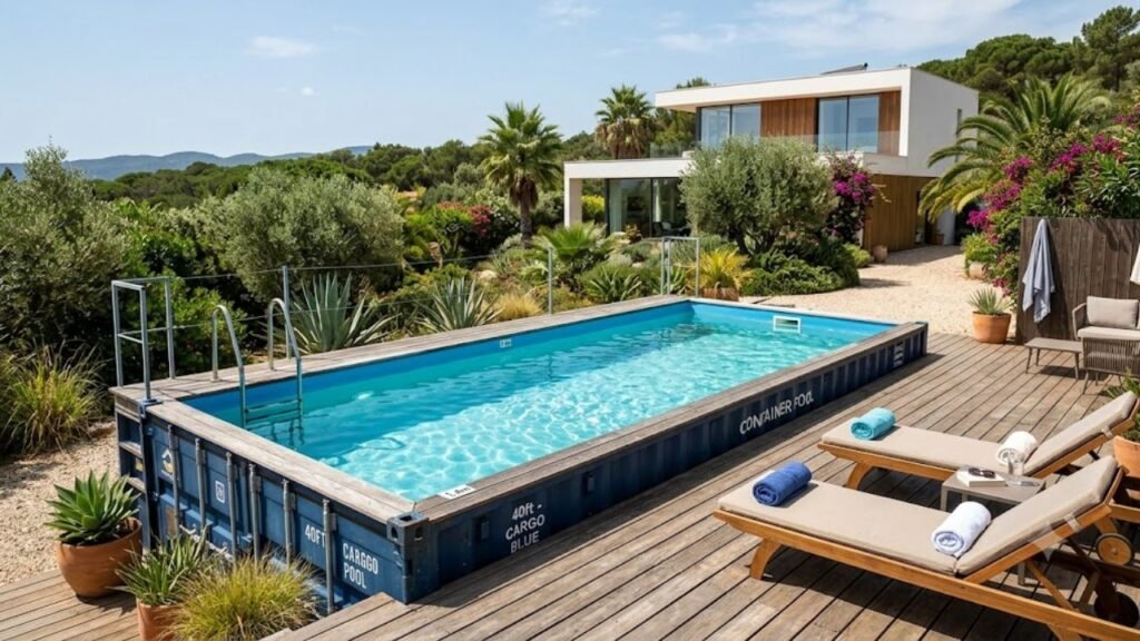 piscina de contêiner