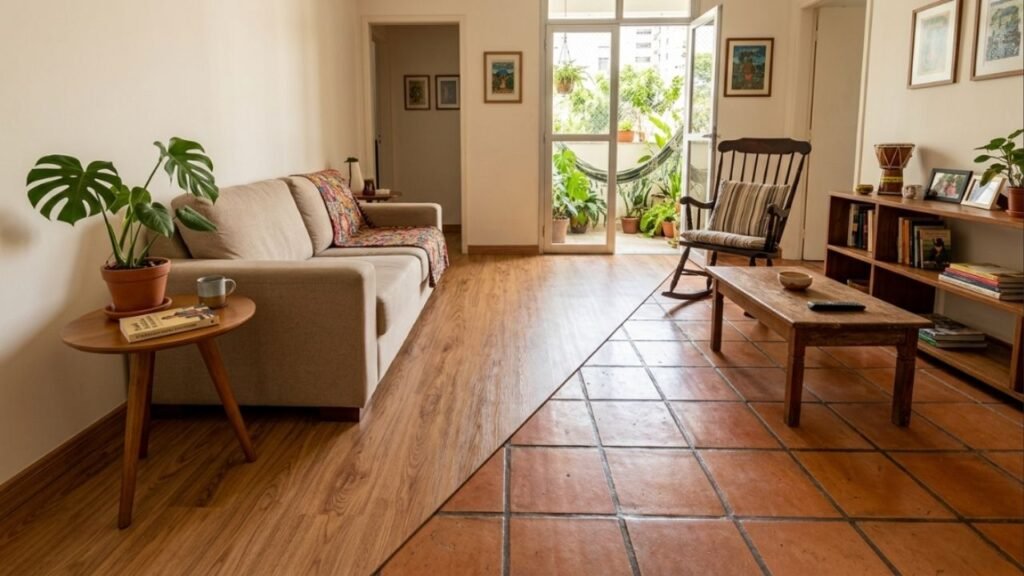 Adeus ao quebra-quebra e entulho na hora de renovar o piso: a nova tendência de revestimento autocolante é mais rápida, não faz sujeira e reduz drasticamente o orçamento da obra
