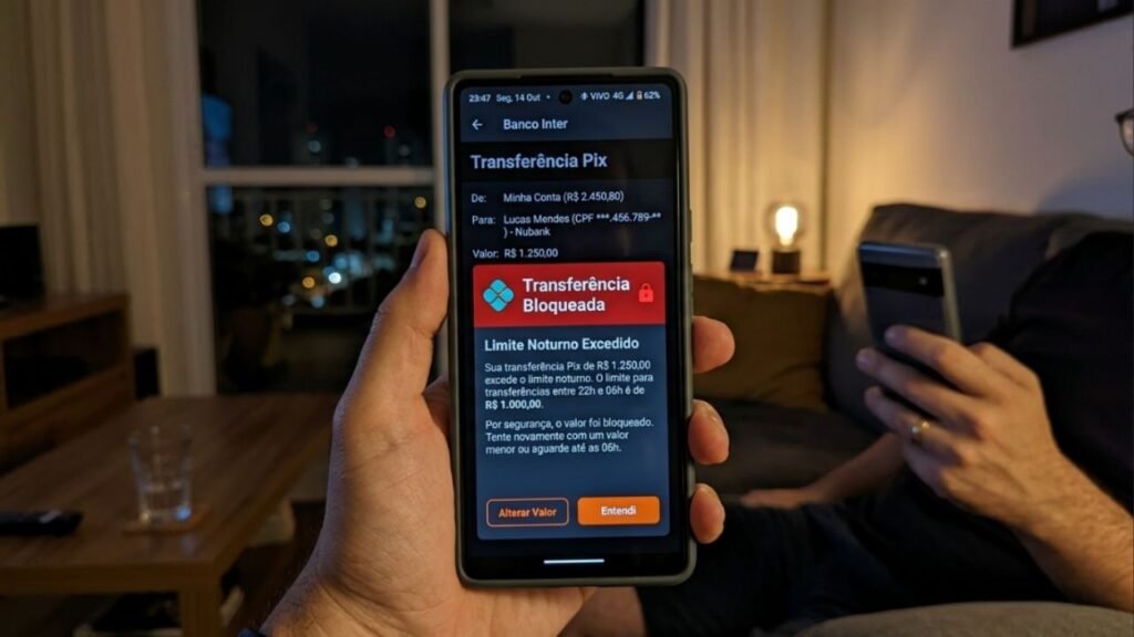 Nova regra para transferências via Pix entra em vigor e bloqueia valores para aumentar a segurança das contas bancárias