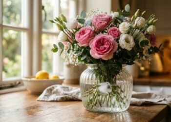 O truque com gelo nas flores que muita gente usa para manter buquês bonitos por mais tempo