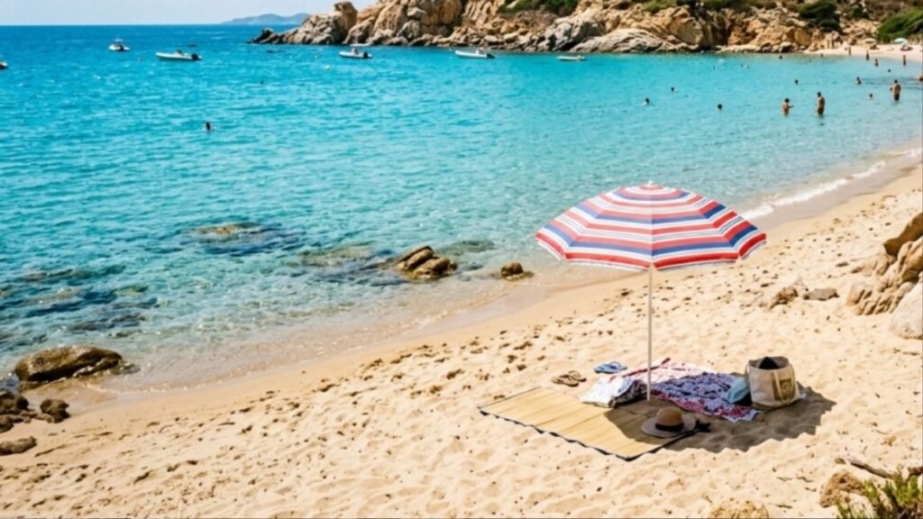 Praia proíbe guarda-sóis para pessoas entre 10 e 65 anos