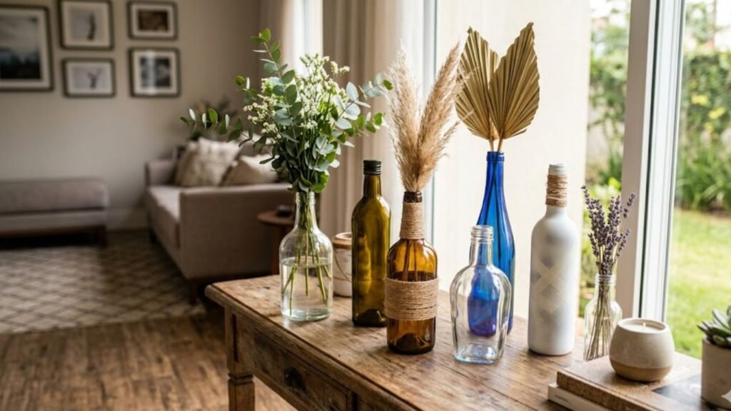 reciclar garrafas de vidro