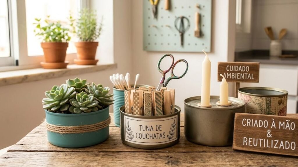 reciclar latas de atum