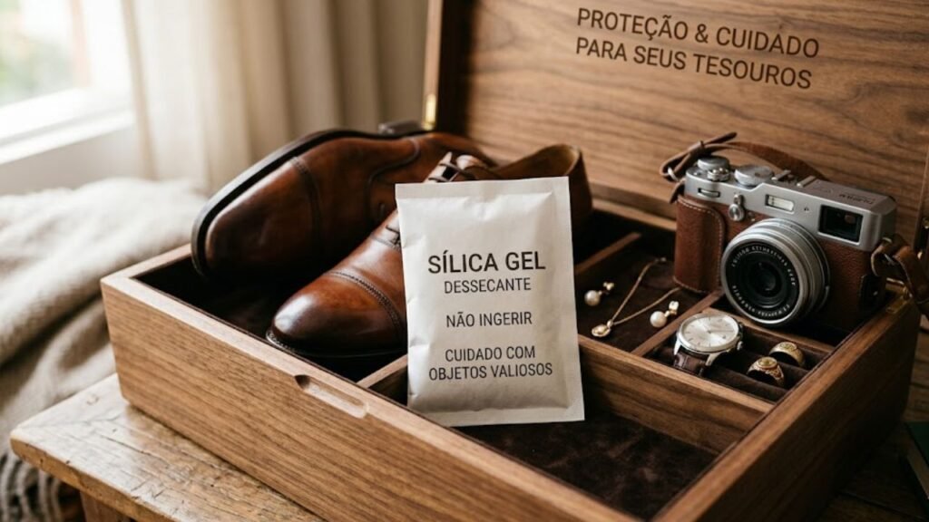 reutilizar gel de sílica