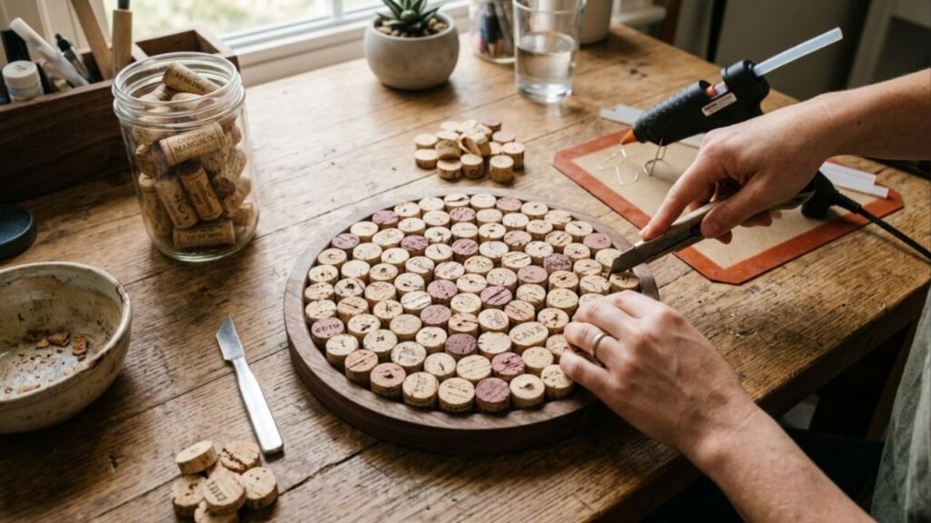 Não jogue fora as rolhas de vinho acumuladas: 6 ideias criativas para transformá-las em descansos de panela térmicos e objetos de decoração