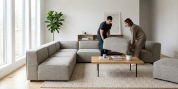Adeus aos sofás retráteis gigantes de veludo que travam a circulação da sala: esta inovação de design modular e orgânico irá revolucionar o conforto em 2026