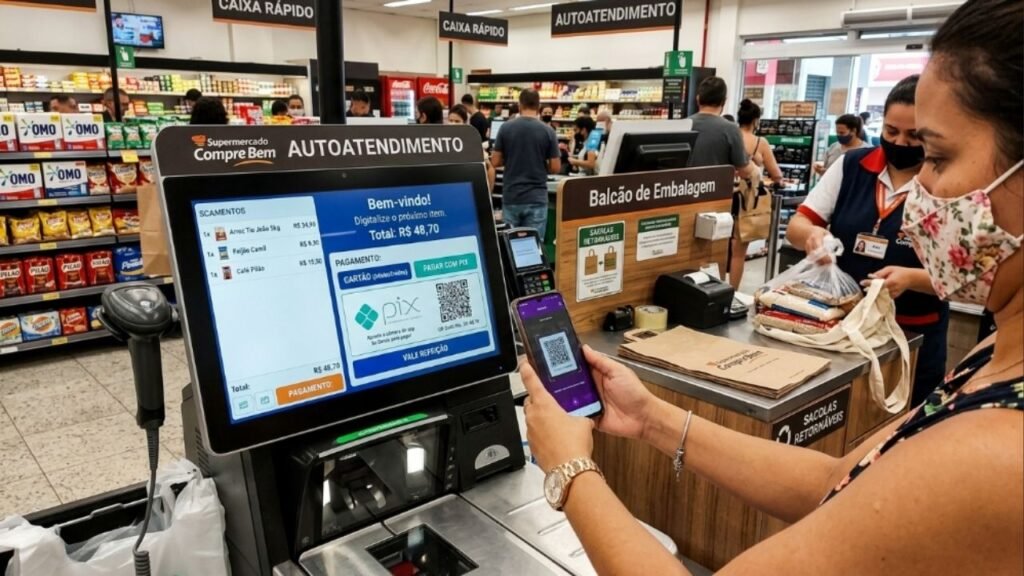 Supermercados como Atacadão, Carrefour e Assaí adotam nova tecnologia que promete acabar com as filas