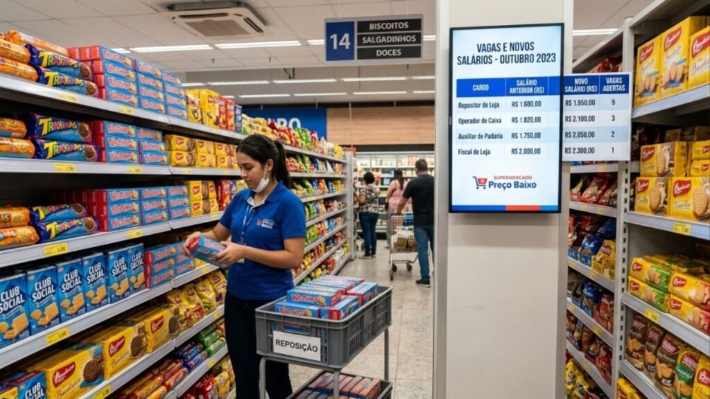 Novo salário nos supermercados: acordo redefine rendimentos por função, altera o funcionamento aos domingos e modifica os feriados