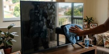 Como limpar a tela da televisão e dos monitores do computador sem riscar para recuperar a nitidez da imagem