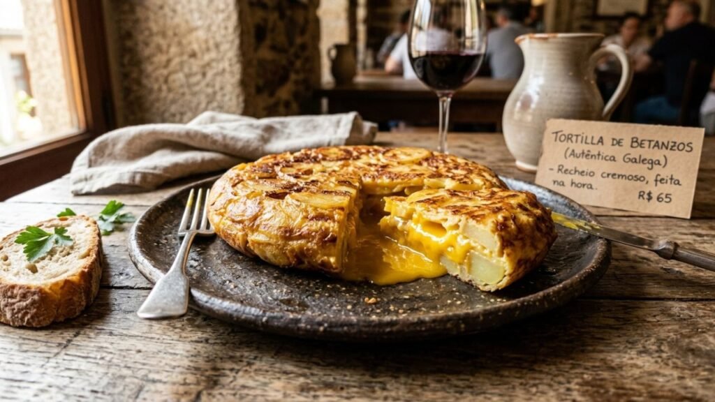 Como preparar a tortilla Betanzos, a versão espanhola do omelete de batatas que derrete na boca