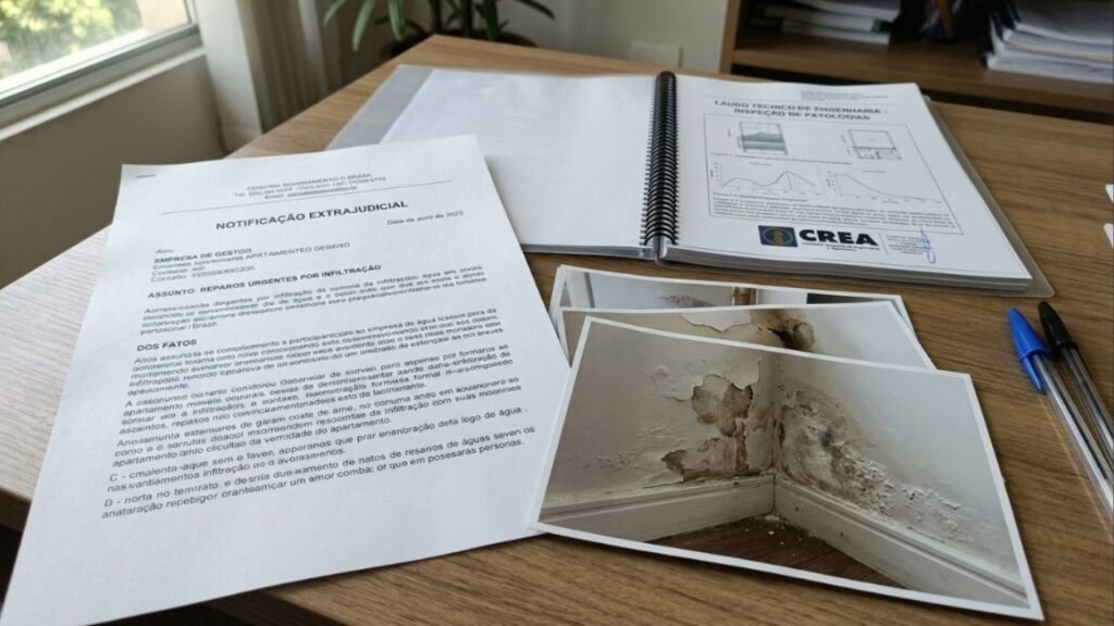 Já está em vigor: proprietários de imóveis com infiltração visível na parede que divide com o vizinho são obrigados a reparar o dano em até 30 dias ou responder por todos os prejuízos causados