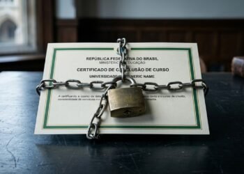 Universidade levou multa de 20 mil para aluno que teve diploma de mestrado travado por falta de documento completo