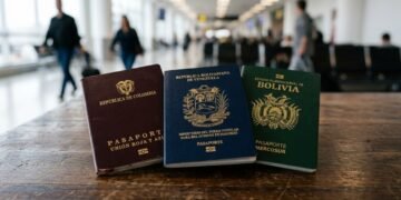 Colômbia, Bolívia e Venezuela endurecem as regras para quem viaja com passaporte vencido: entenda o que muda