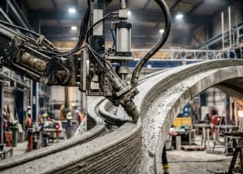 Pesquisadores do MIT desenvolvem impressão 3D de pontes de concreto que reduz o material em até 76%.