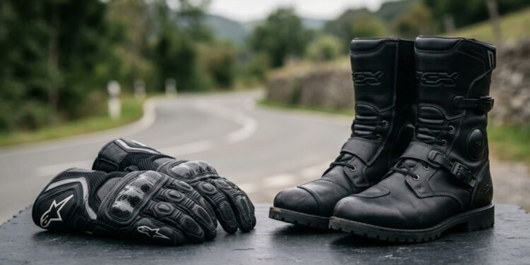 O uso de luvas e calçado fechado é obrigatório para motociclistas, caso contrário, será aplicada uma multa