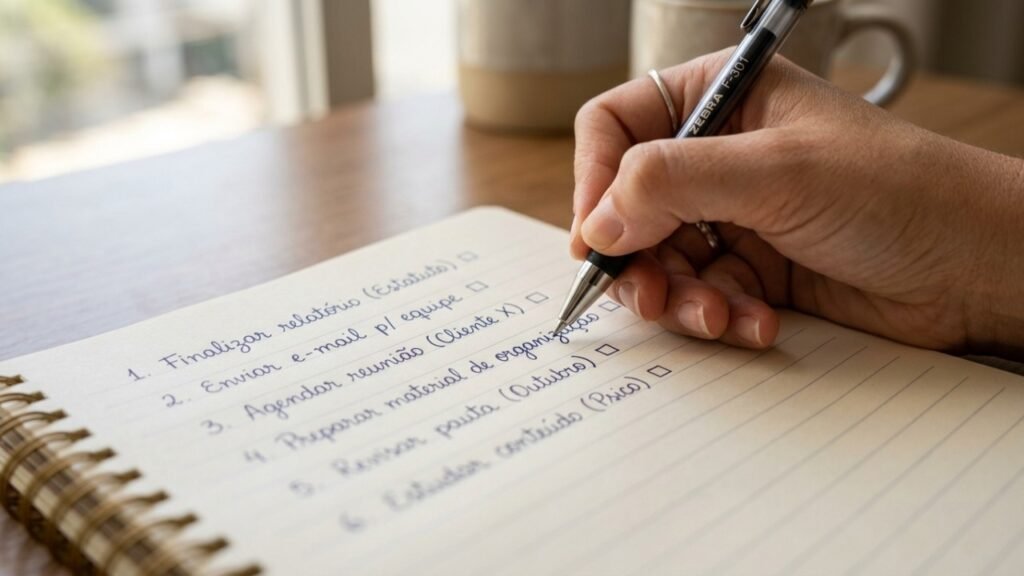 Pessoas que preferem escrever suas tarefas no papel geralmente compartilham estas 9 características, segundo a psicologia