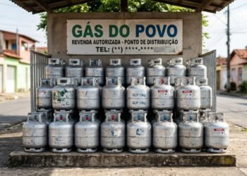 Governo libera para famílias receberem até 6 botijões de gás por ano sem pagar nada