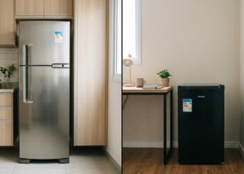 Frigobar ou geladeira: qual gasta menos energia e compensa mais?