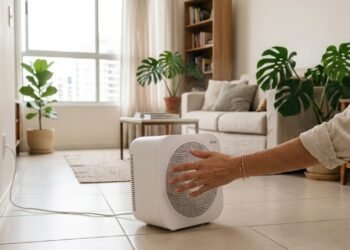 Colocar um purificador de ar no lugar errado pode mudar sua vida e desperdiçar energia elétrica