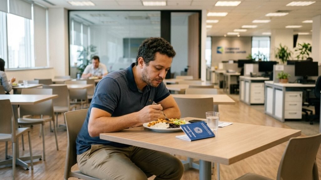Fim da 1 hora de almoço muda a rotina dos trabalhadores, e conhecer a nova regra protege seus direitos