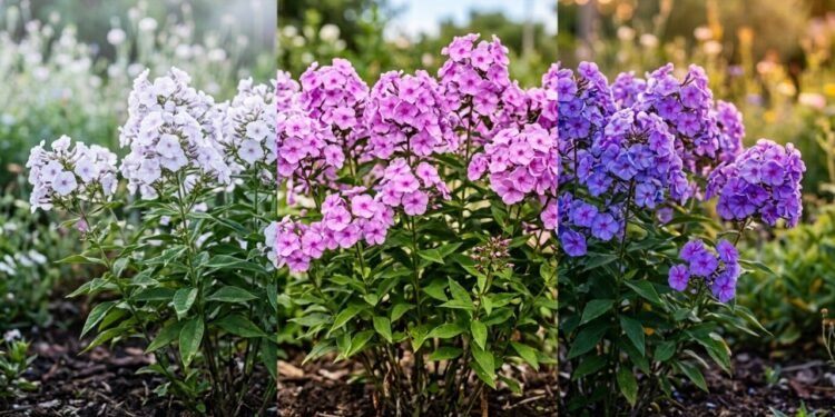 A planta que parece mudar de cor ao longo do dia e cria uma nuvem de flores no jardim