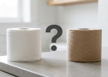 Papel higiênico branco ou marrom? Qual é o mais seguro para sua saúde