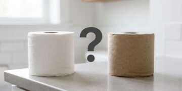 Papel higiênico branco ou marrom? Qual é o mais seguro para sua saúde
