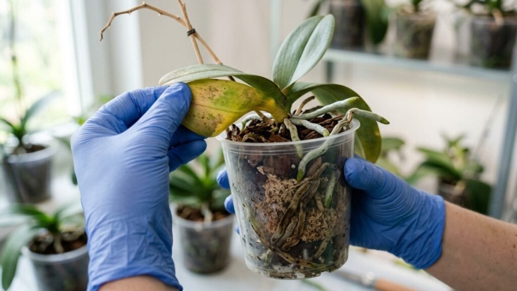 Adeus folhas amarelas e raízes doentes: os primeiros socorros que ajudam a orquídea a voltar a crescer