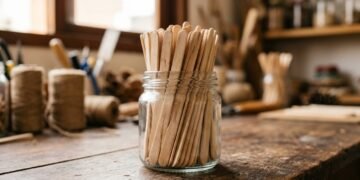 3 ideias para usar palitos de picolés para organizar sua casa