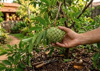 A fruta tropical que qualquer pessoa pode cultivar em casa e colher direto do quintal
