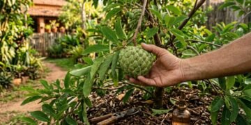 A fruta tropical que qualquer pessoa pode cultivar em casa e colher direto do quintal