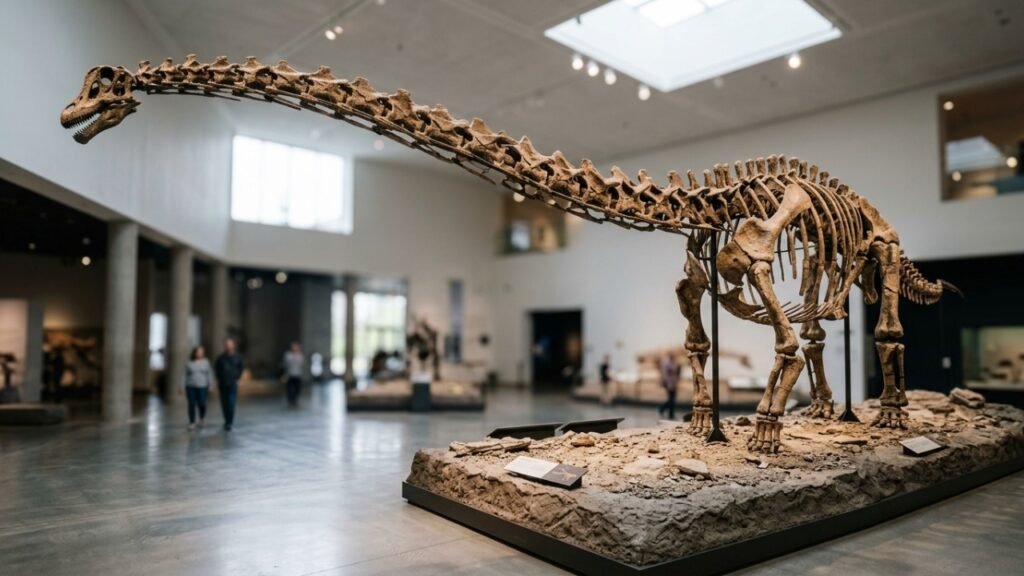 Cientistas descobrem dinossauro incrível com pescoço diferente dos demais dinossauros